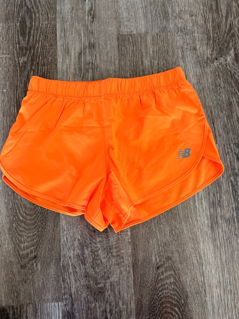 New Balance Women's Neon Orange Athletic Running Shorts( Top not Included)